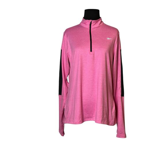 Reebok pink long sleeves pullover top size Large - Picture 14 of 16